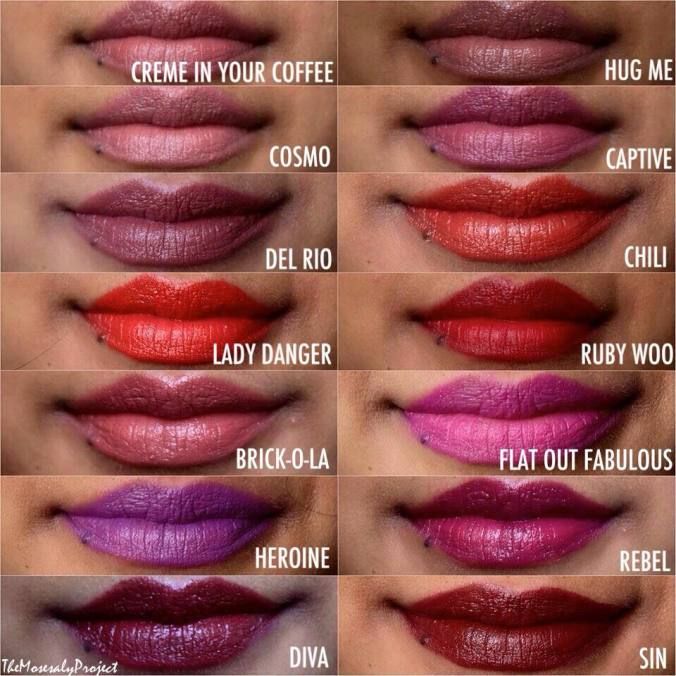 Mac lipstick for tan skin